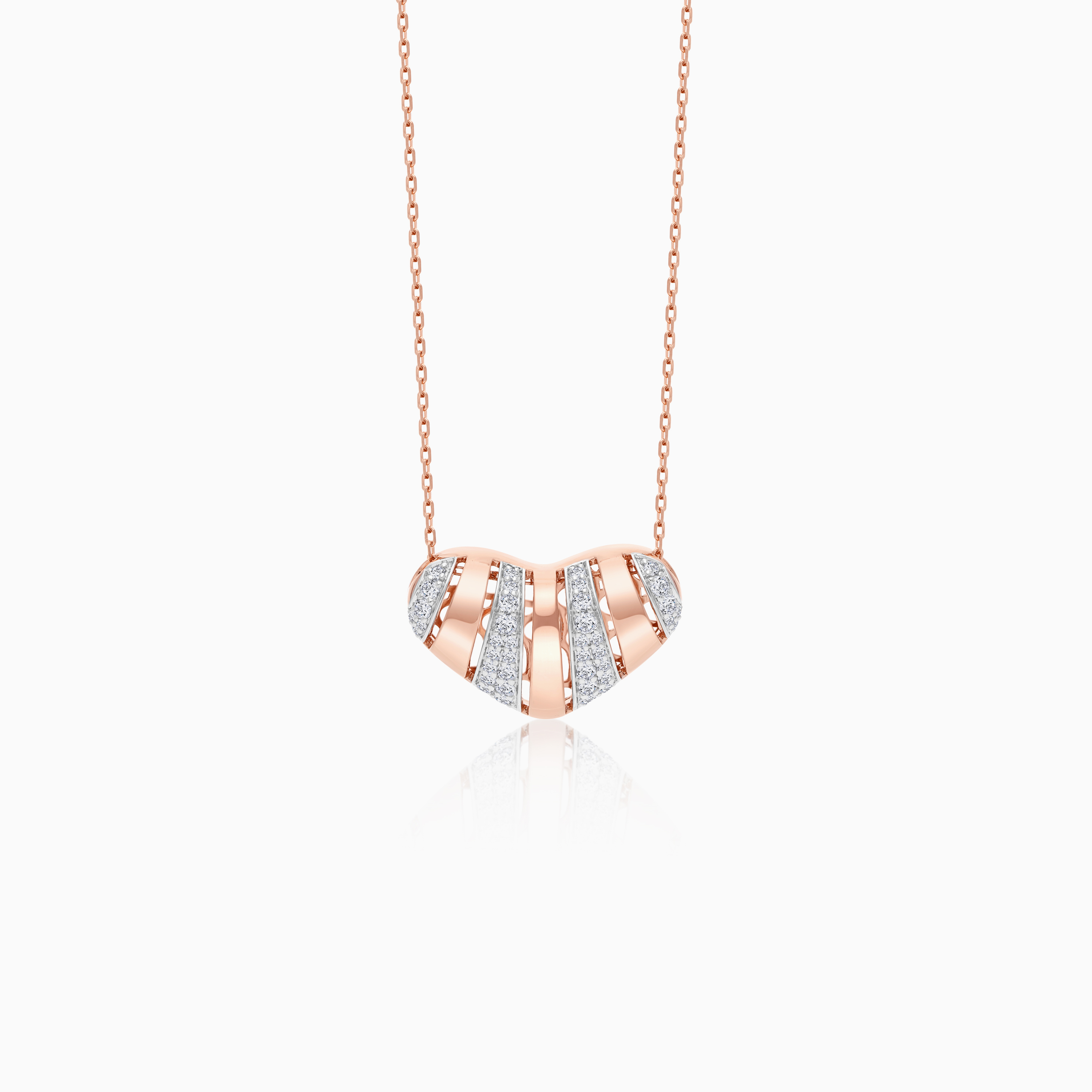18k-rose-gold-heart-pendant-diamond-necklace-valentine-collection